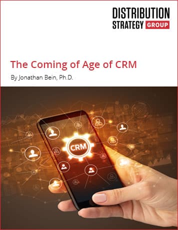 Report: The Coming of Age of CRM